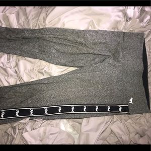 Victoria Secret PINK gray leggings